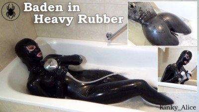 Bathtime In Heavy Rubber