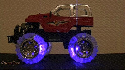 Glowing Car